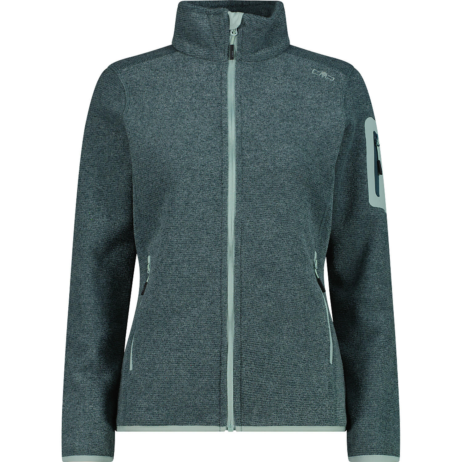 Polaires Et Pulls Femme - CMP W Fleece Jacket  - Trek Green 1/4