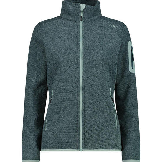 Fleecevesten Truien Dames - CMP W Fleece Jacket - Trek Green