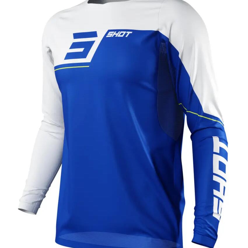 WHITE / BLUE