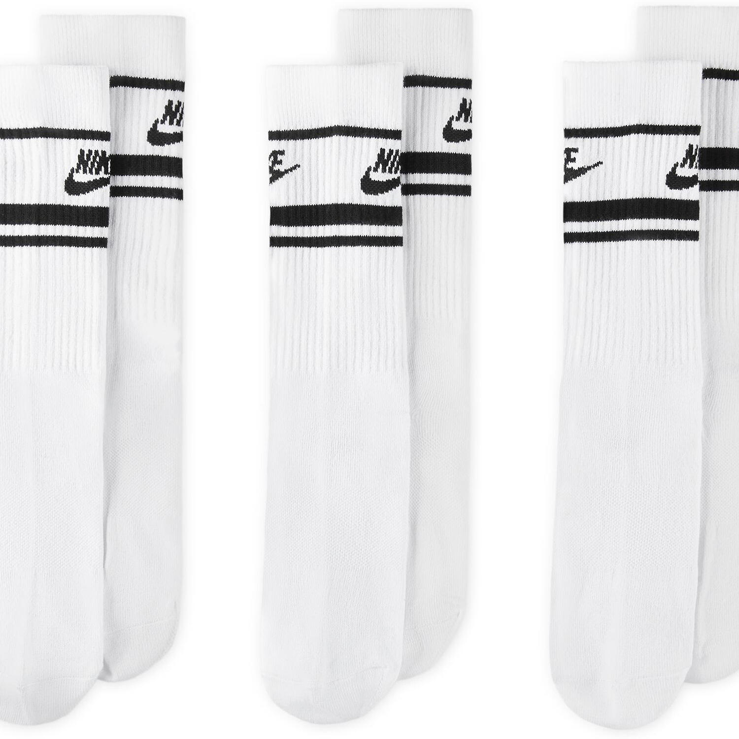 MEIAS Nike Everyday Essential Crew 3pk, Branco, Unissex 2/4