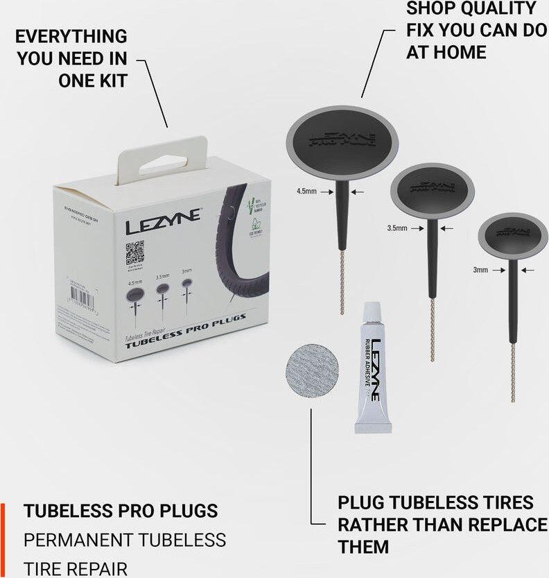 Kit de Mèches Lezyne Tubeless Pro 4/5