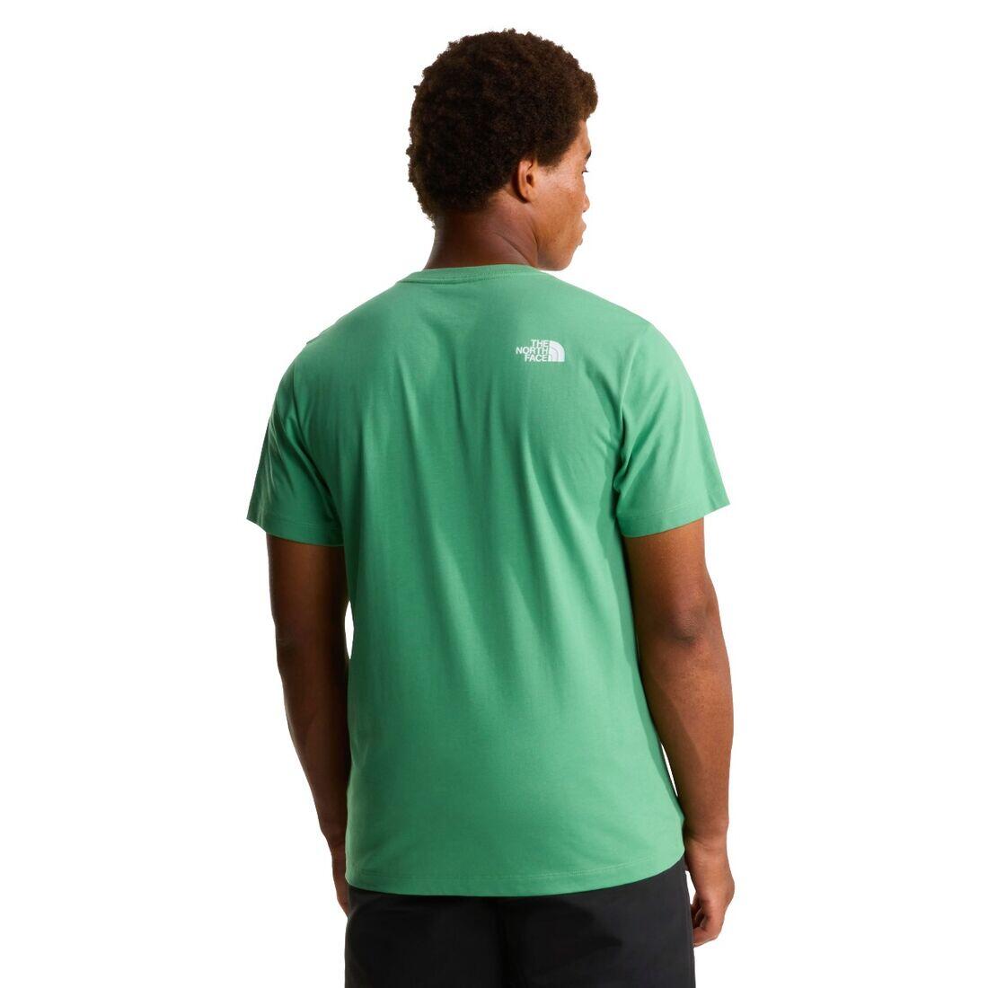 Tee Shirt The North Face M Evo Hlf Dme Reg Ss Tee Nf0a8b6jg57 Dimmed Alg 4/6