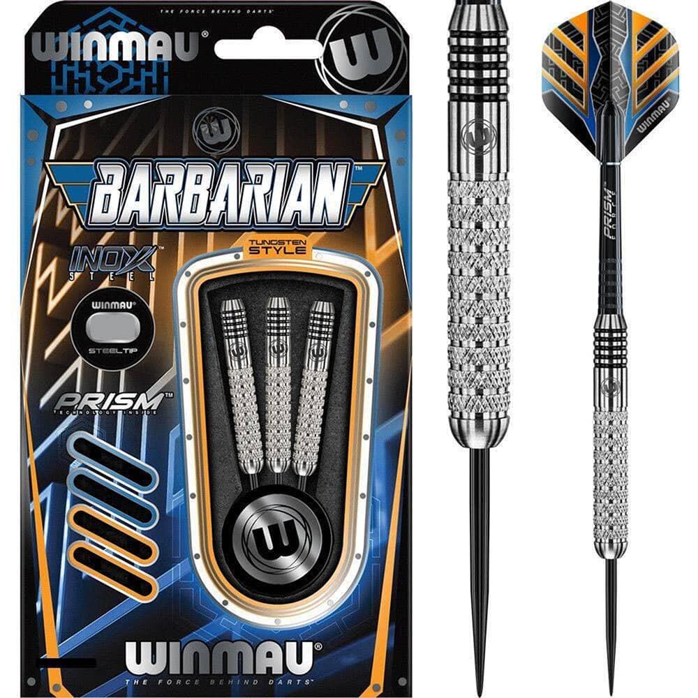 Winmau Fléchettes à pointe d'acier Barbarian Inox 3/7