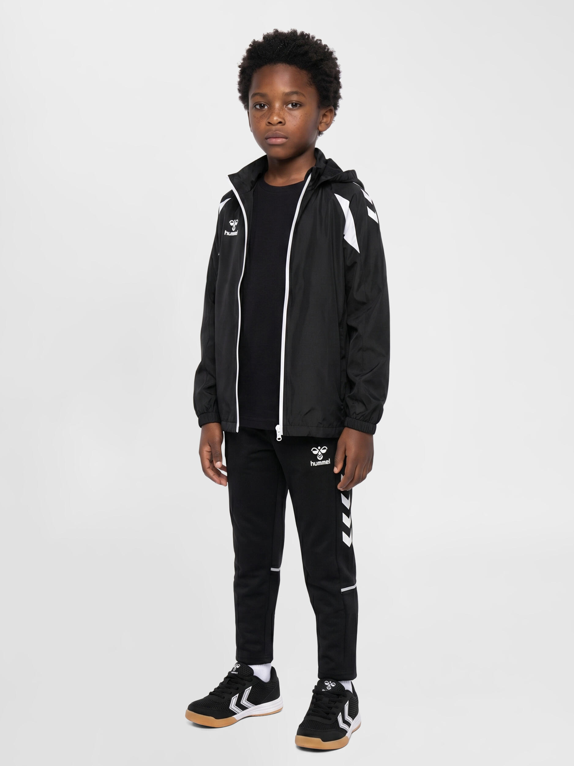 Felpa con cappuccio per bambini Hummel Core 2.0 All Weather 2/7