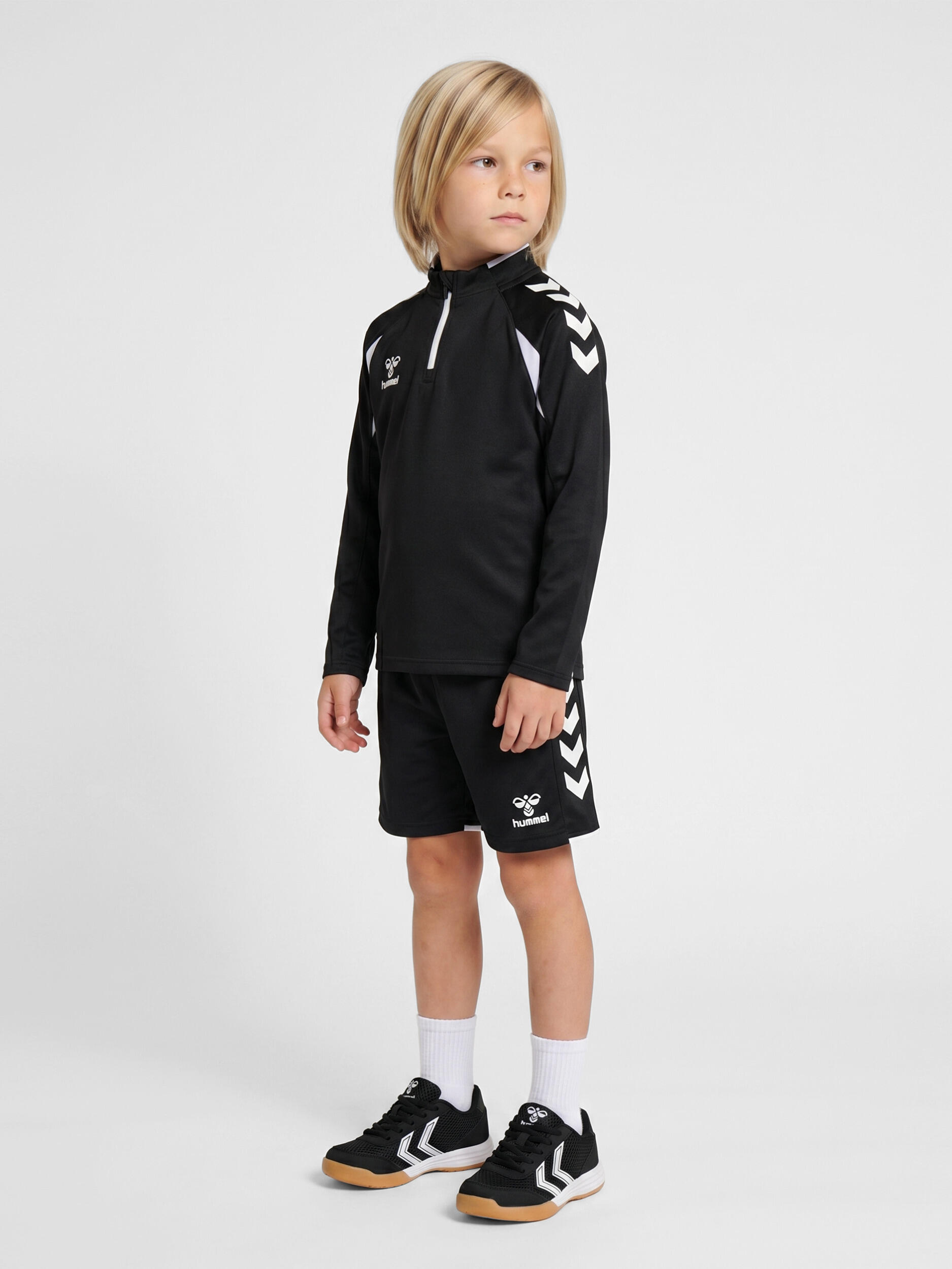 Media Cremallera Zip Sudadera Hmlcore Los Niños Unisex 2/7