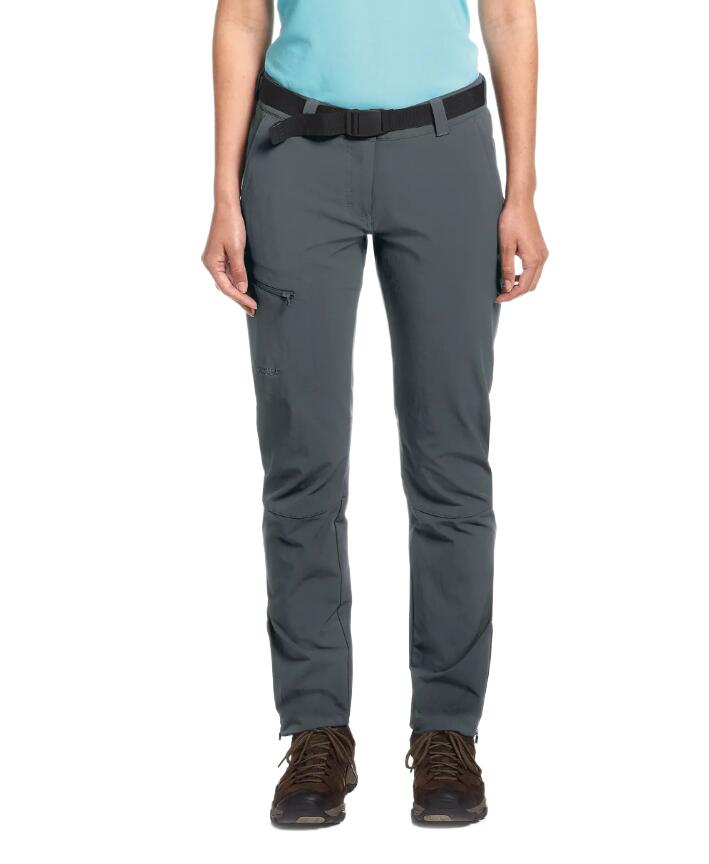 Inara Slim Outdoorbroek Dames Wandelbroek Graphite 3/7