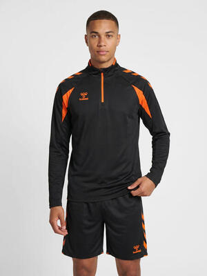 Halve rits sweatshirt hmlcore unisex volwassene