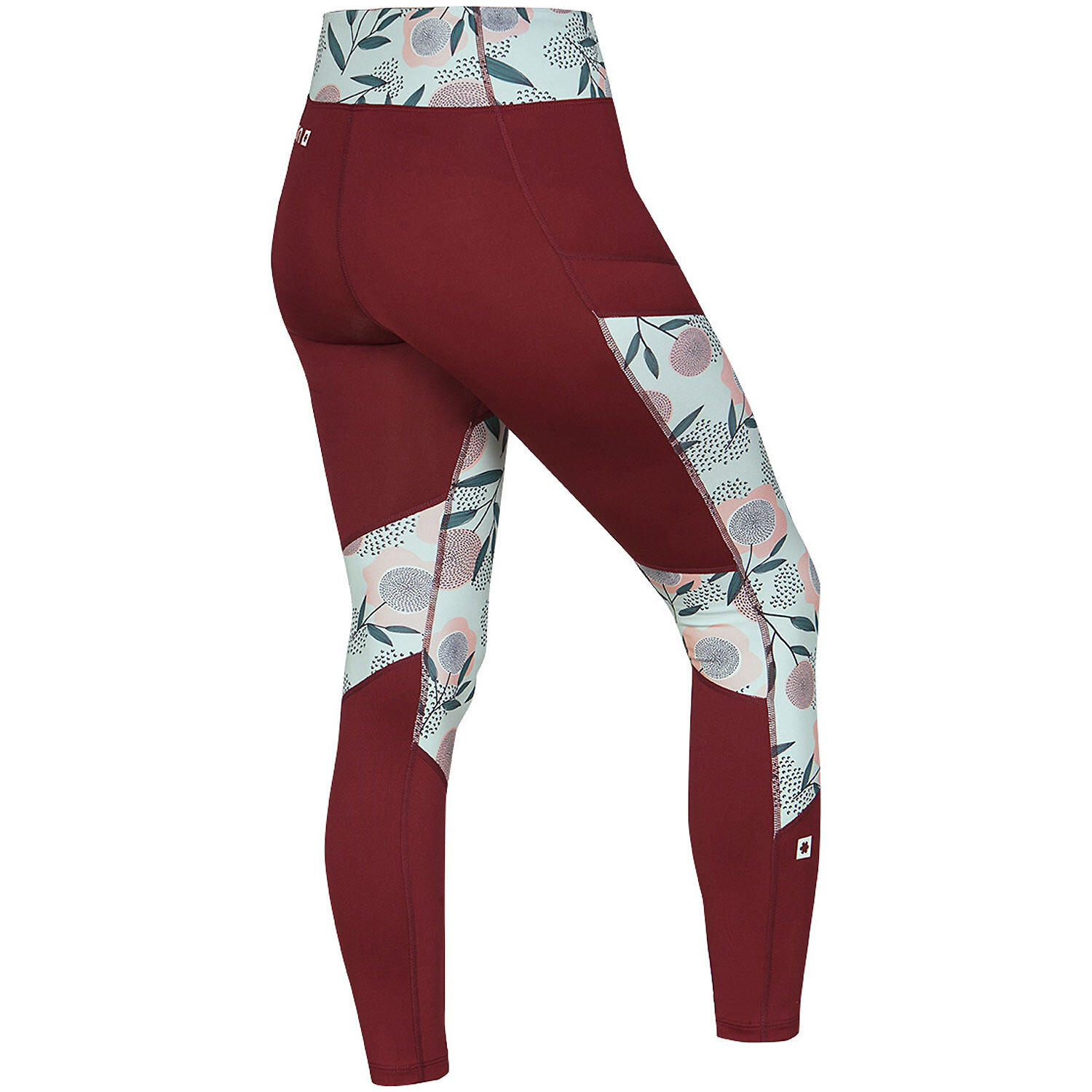 Legging femme Ocun Rhea wine 5/7