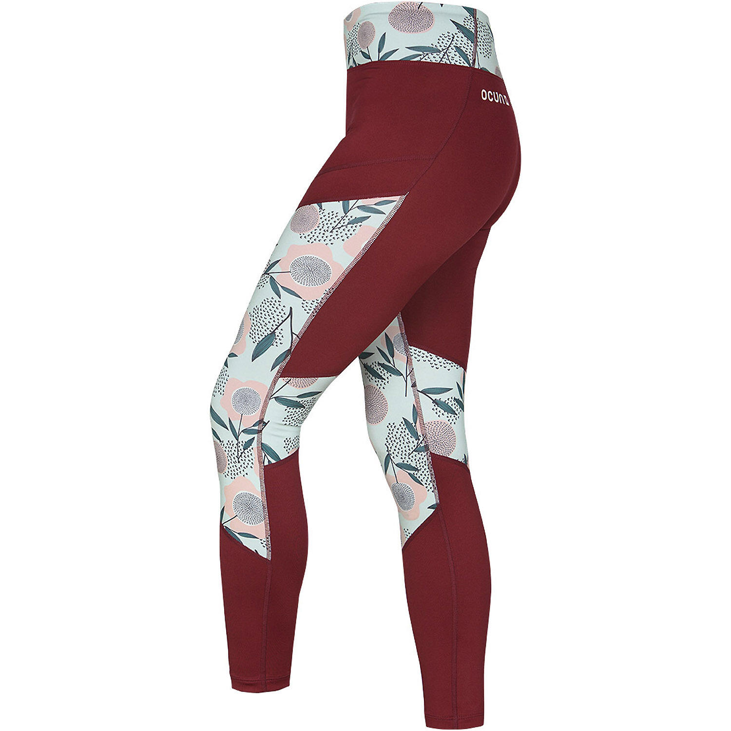 Legging femme Ocun Rhea wine 7/7