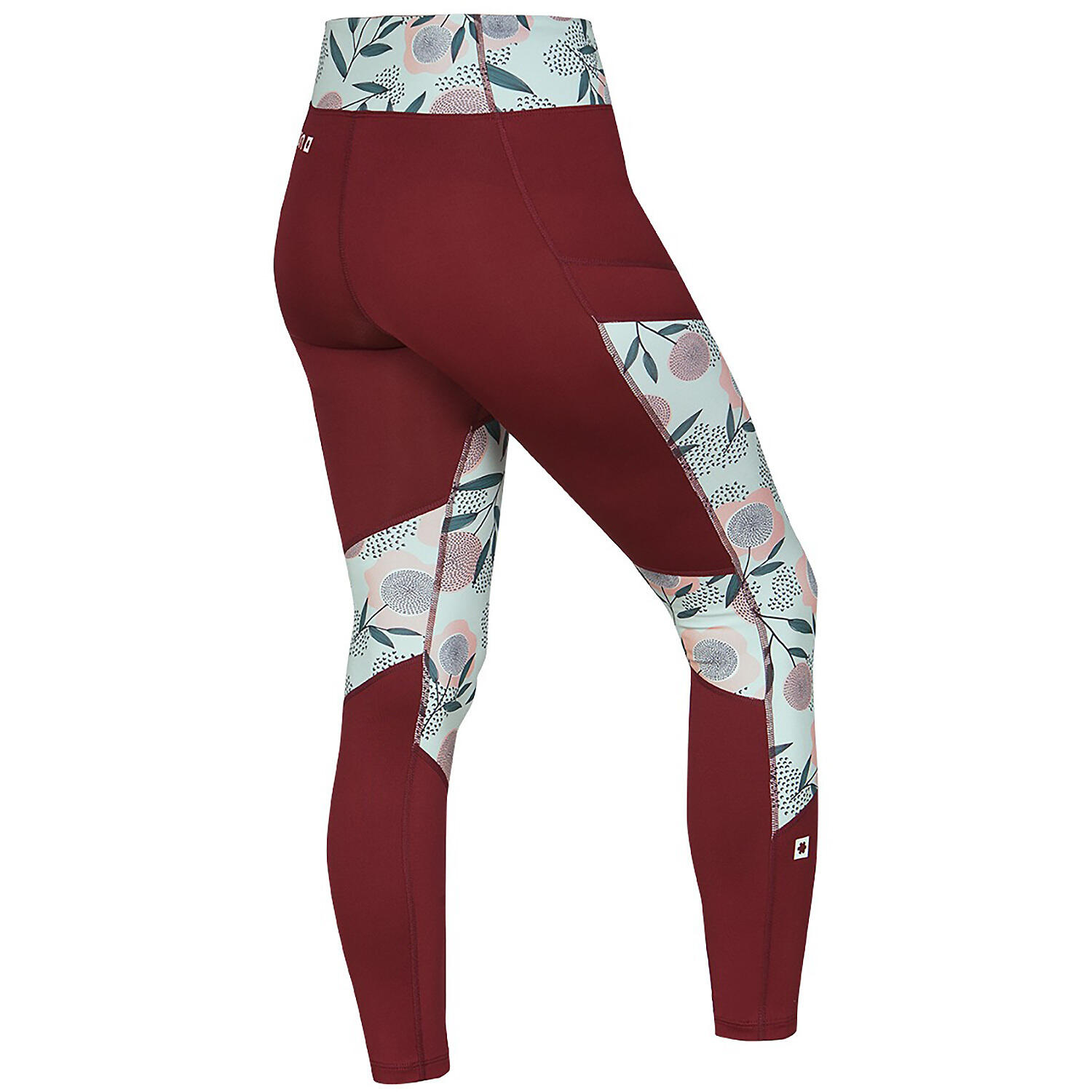 Legging femme Ocun Rhea wine 4/7