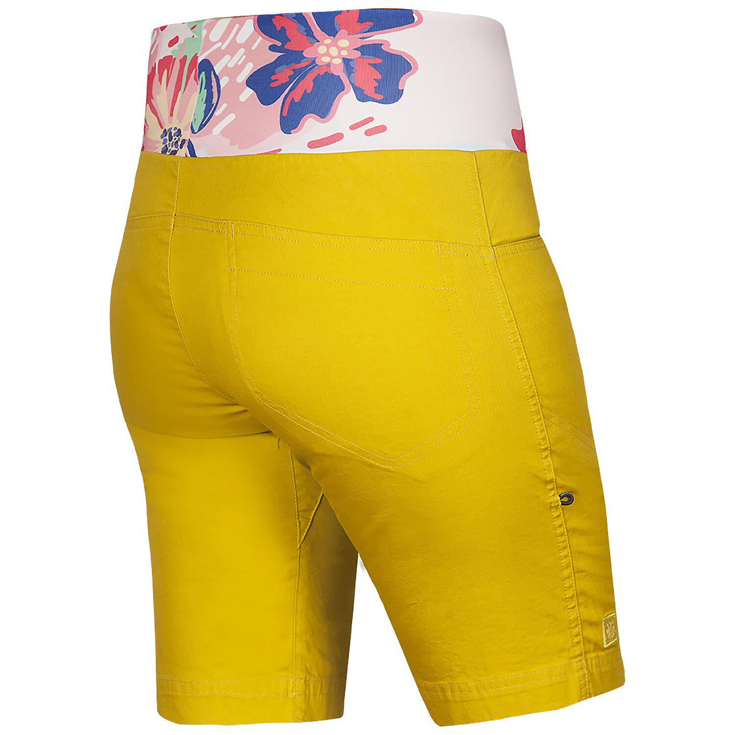 Pantalón corto de mujer Ocun Sansa yellow 3/7
