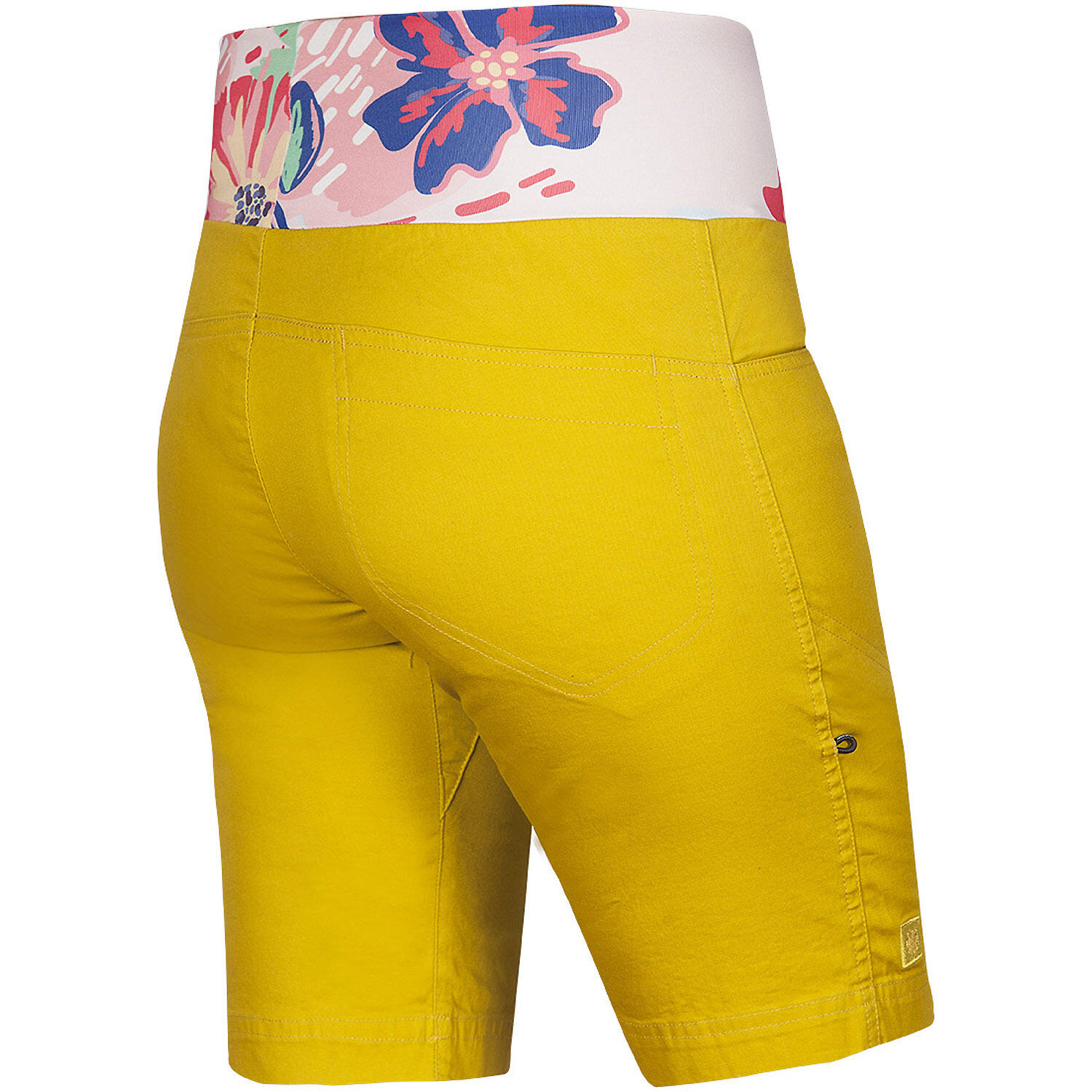 Pantalón corto de mujer Ocun Sansa yellow 6/7