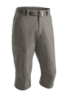 Jennisei wandelbroek heren capri teak
