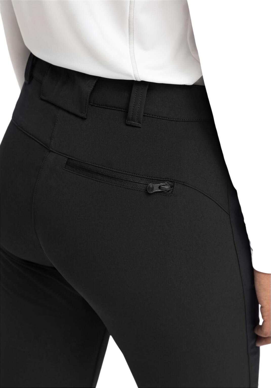 Pantalon doublé pour femmes Noir 2/7