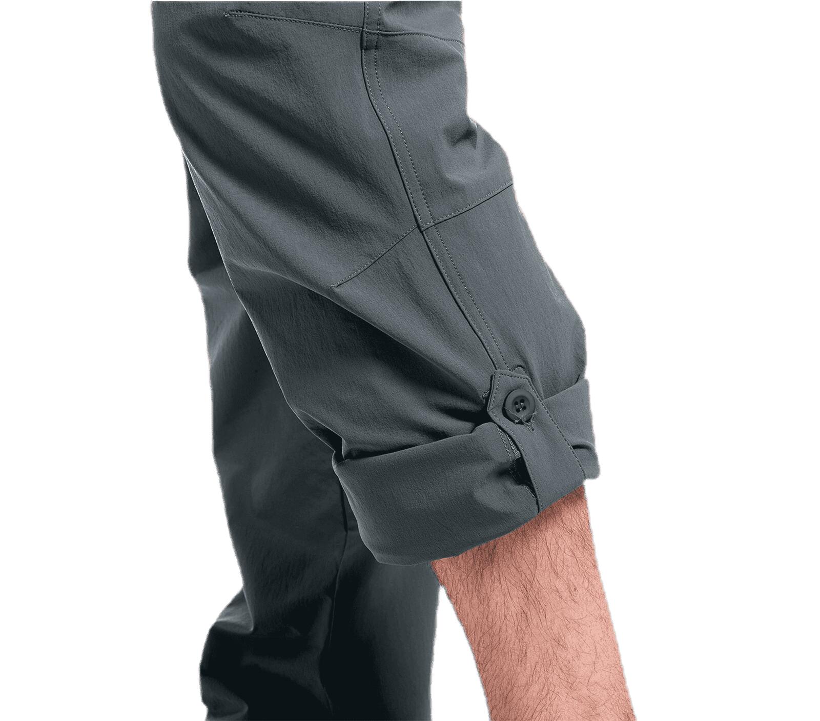 Nil Roll-Up Wandelbroek Heren Wandelbroek Graphite 6/7