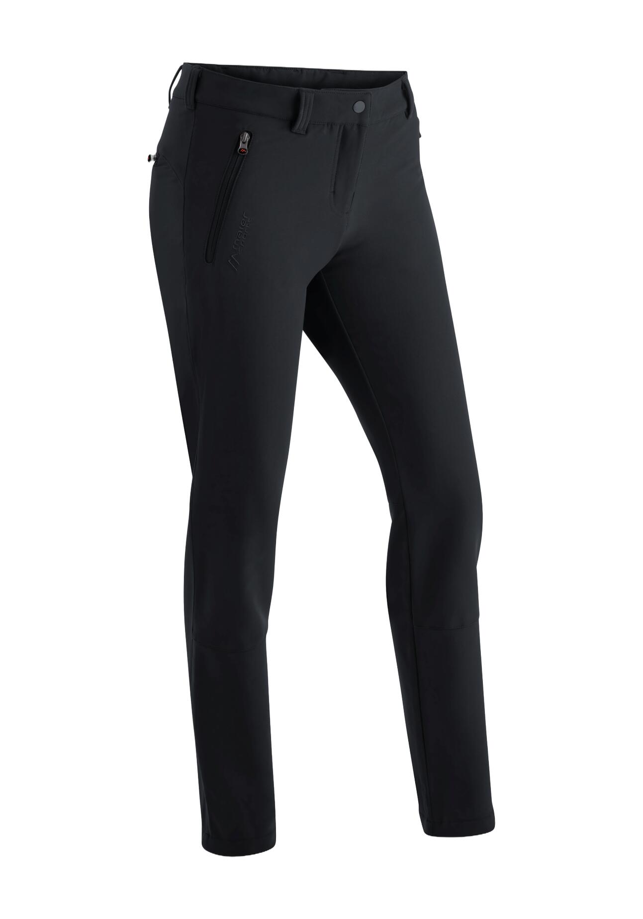 Pantalon doublé pour femmes Noir 1/7