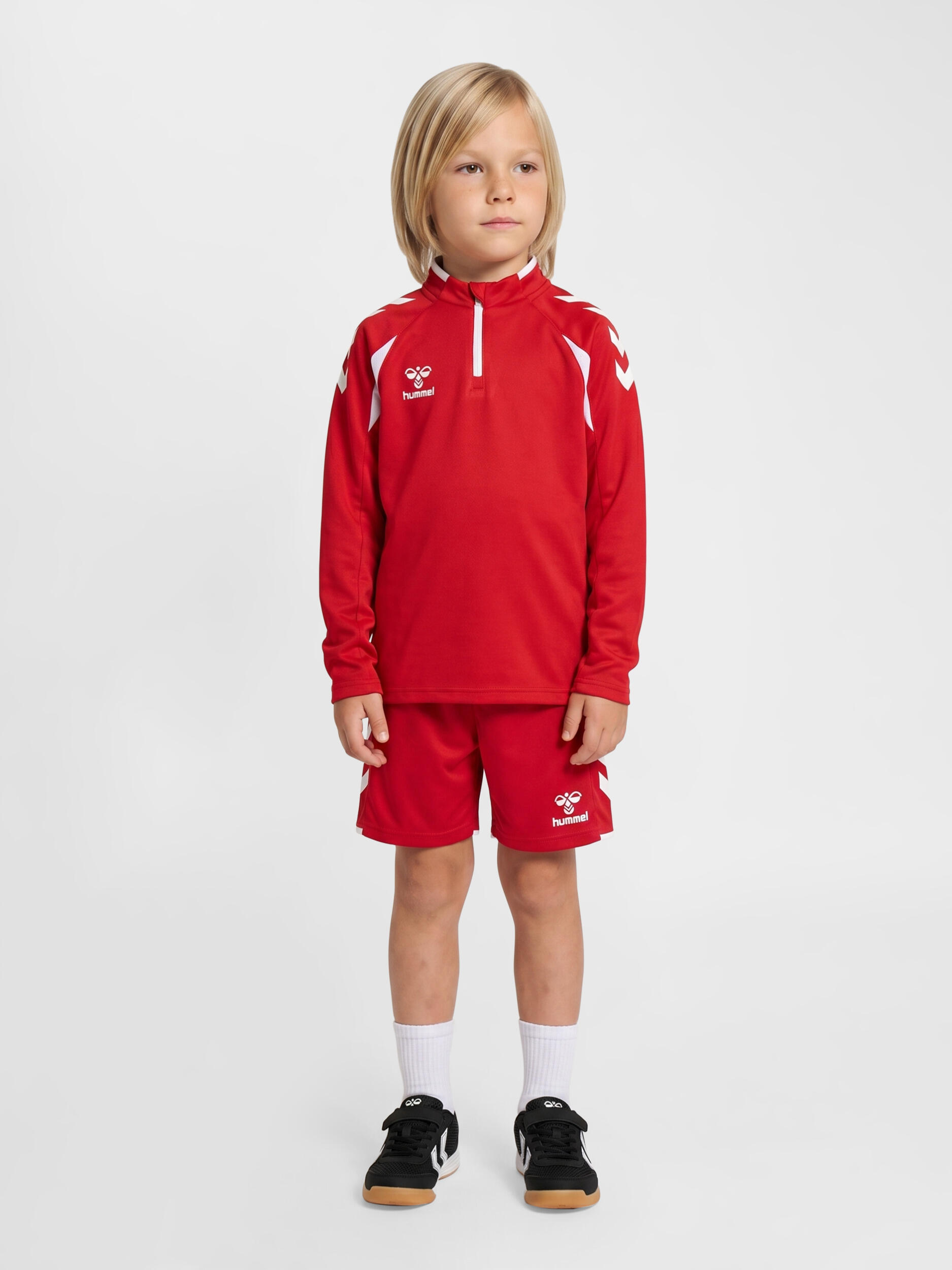 Demie-Fermeture Éclair Zip Sweat-Shirt Hmlcore Enfant 2/7