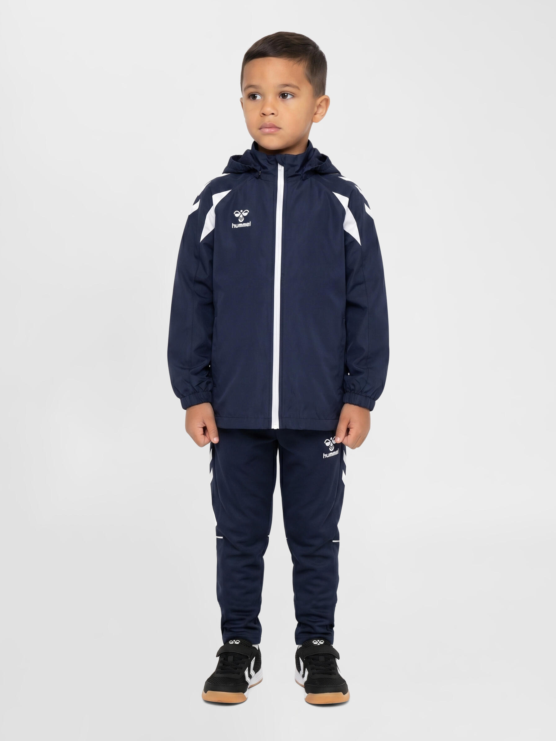 Felpa con cappuccio per bambini Hummel Core 2.0 All Weather 2/7