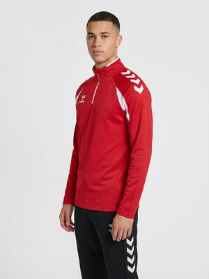 Halve rits sweatshirt hmlcore unisex volwassene