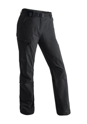 Lulaka wandelbroek dames lifestyle broek black