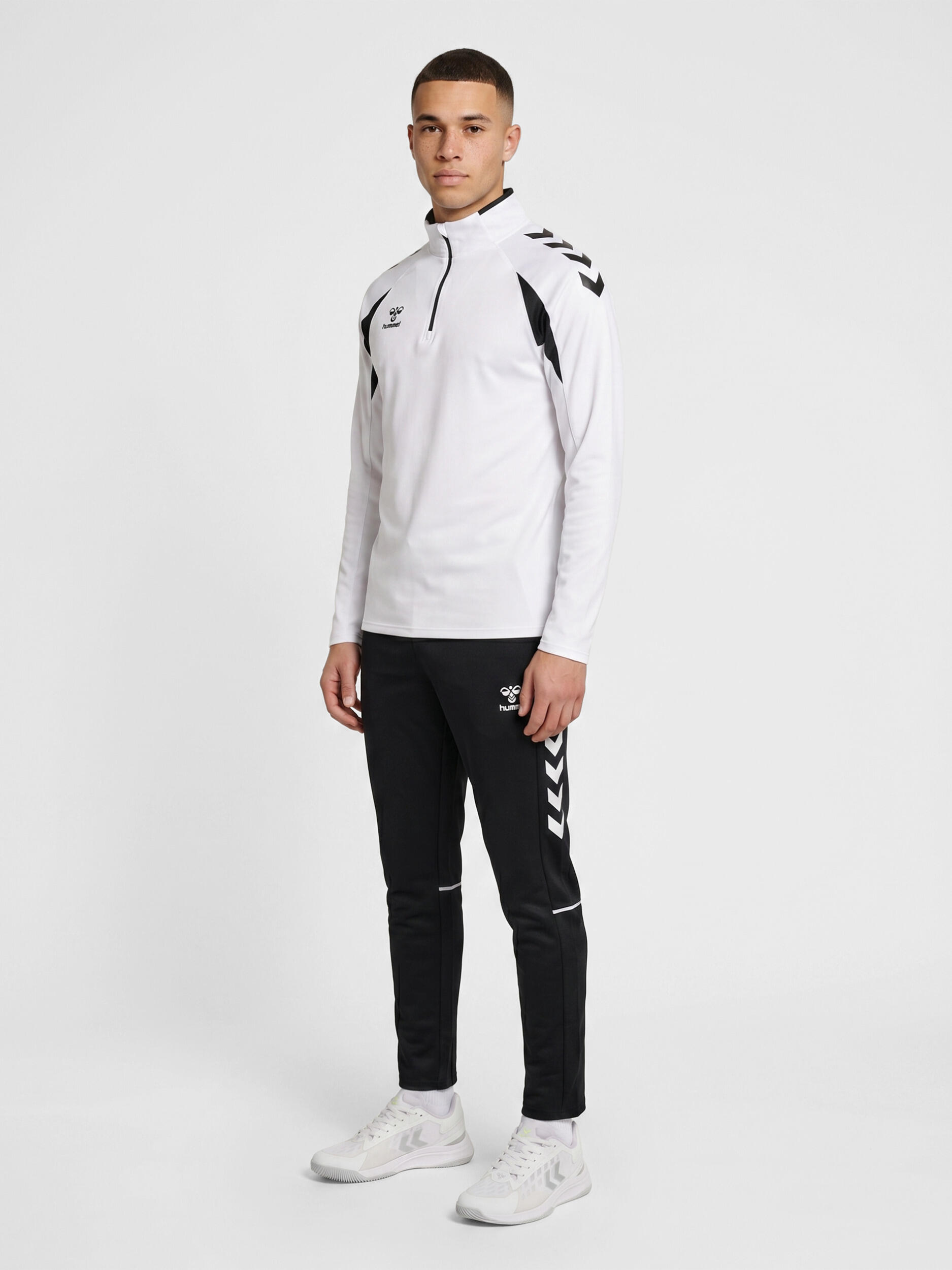 Drill top allenamento con mezza zip Hummel Core 2.0 2/6