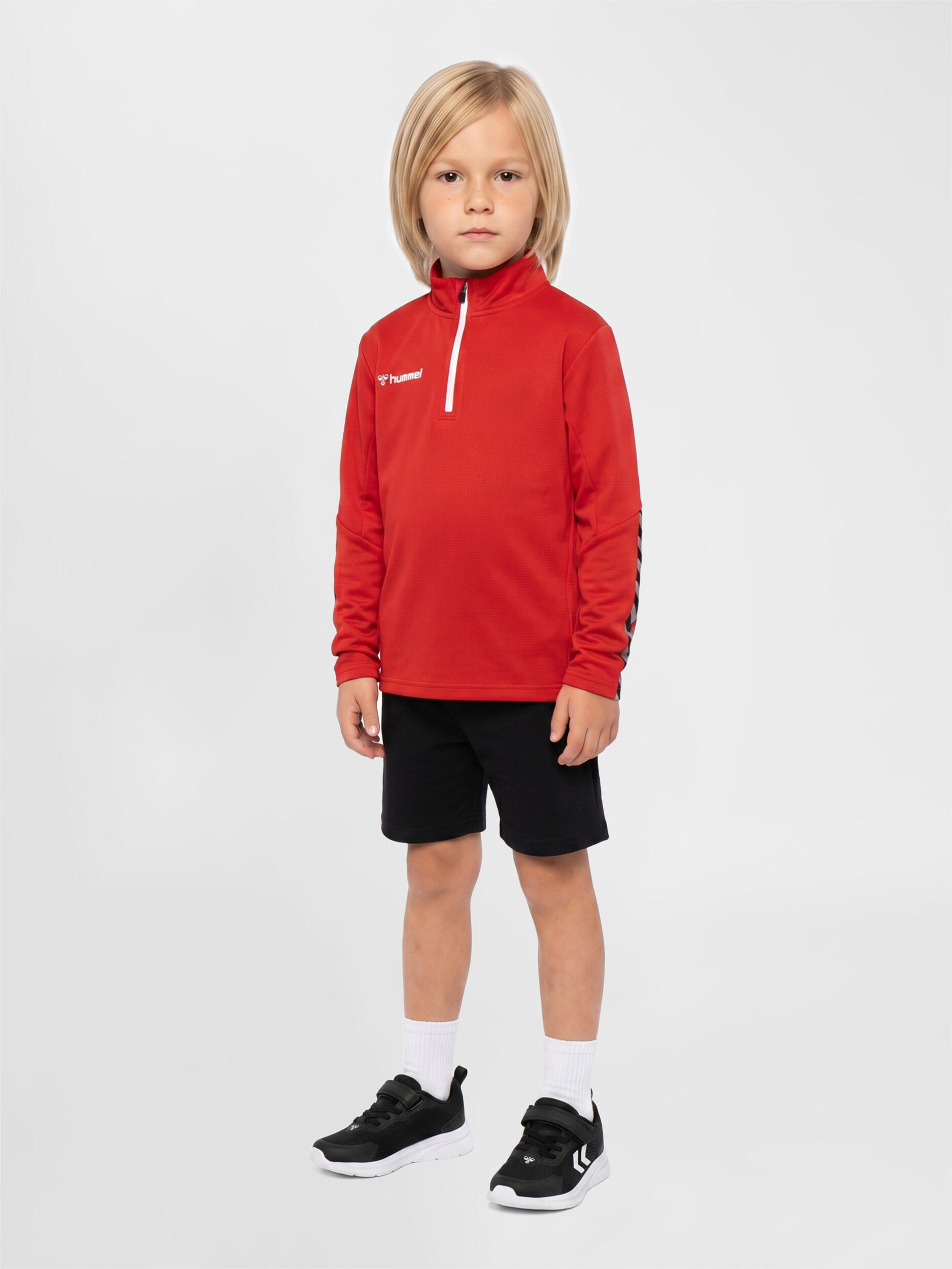 Felpa per bambini Hummel demi-zip hmlAUTHENTIC 2/7