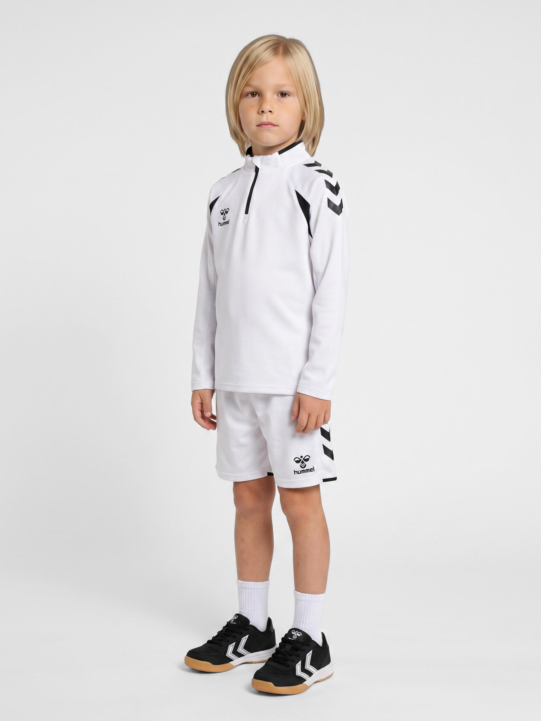 Demie-Fermeture Éclair Zip Sweat-Shirt Hmlcore Enfant 2/7
