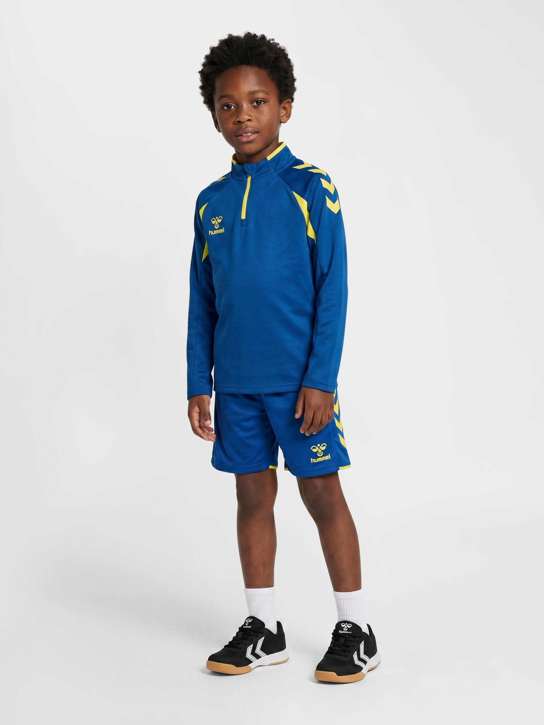 Demie-Fermeture Éclair Zip Sweat-Shirt Hmlcore Enfant 2/7