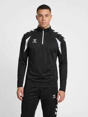 Halve rits sweatshirt hmlcore unisex volwassene
