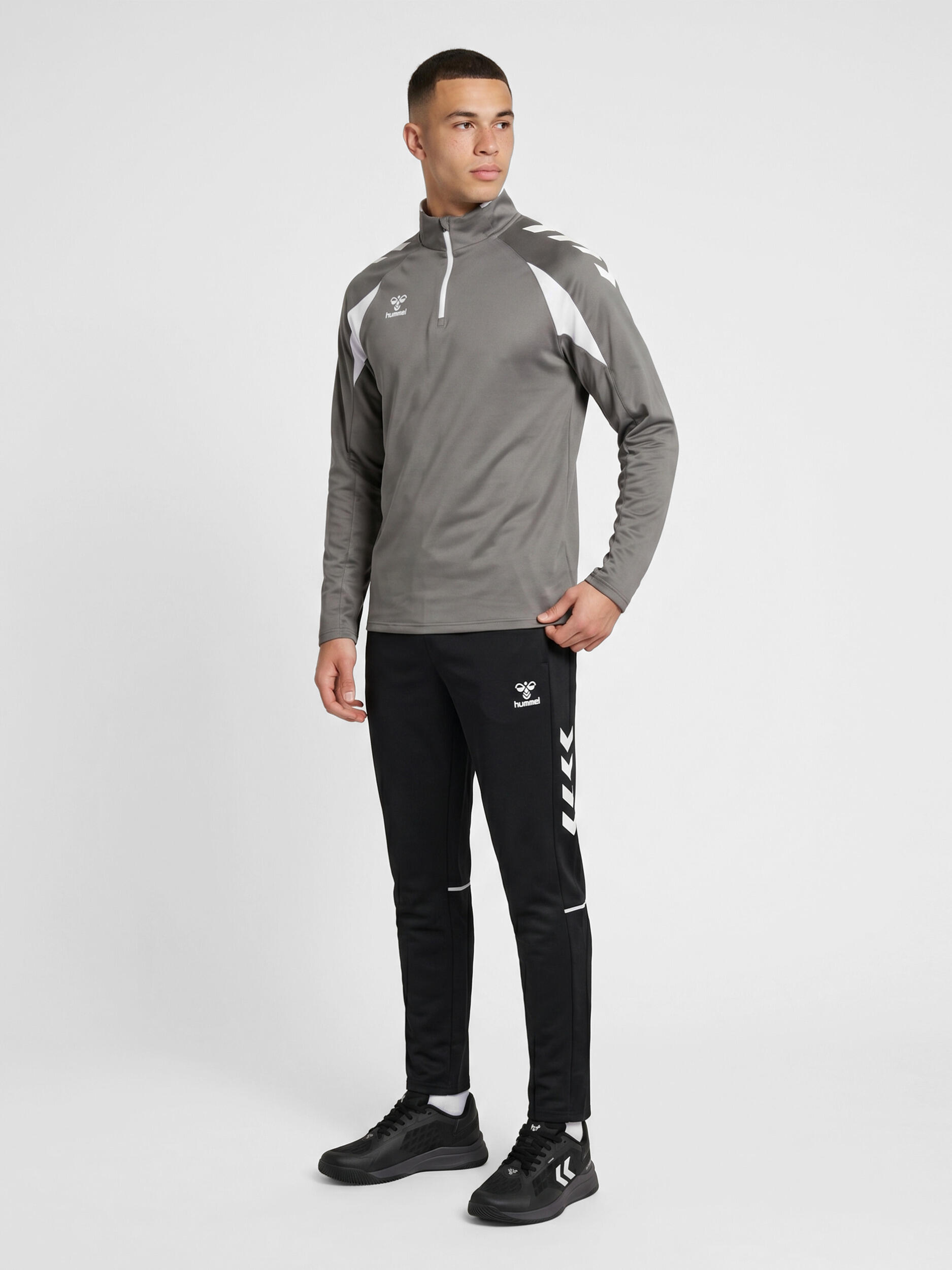 Halve Rits Sweatshirt Hmlcore Unisex Volwassene 2/7