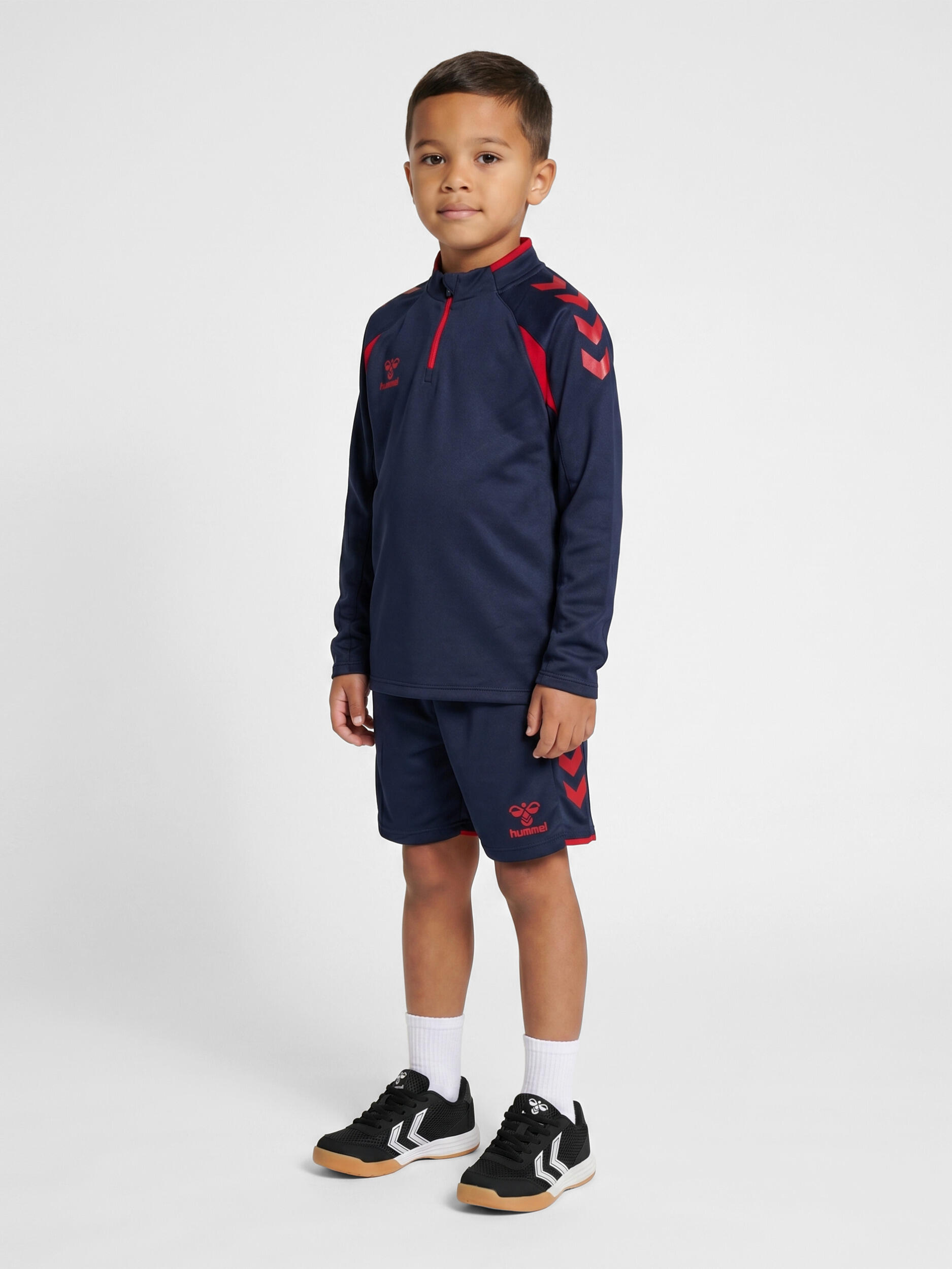 Demie-Fermeture Éclair Zip Sweat-Shirt Hmlcore Enfant 2/7