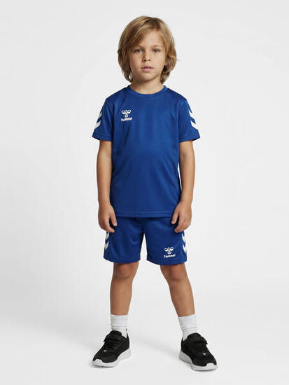 Completo sportivo maglia e Short da bambino Hummel Logo