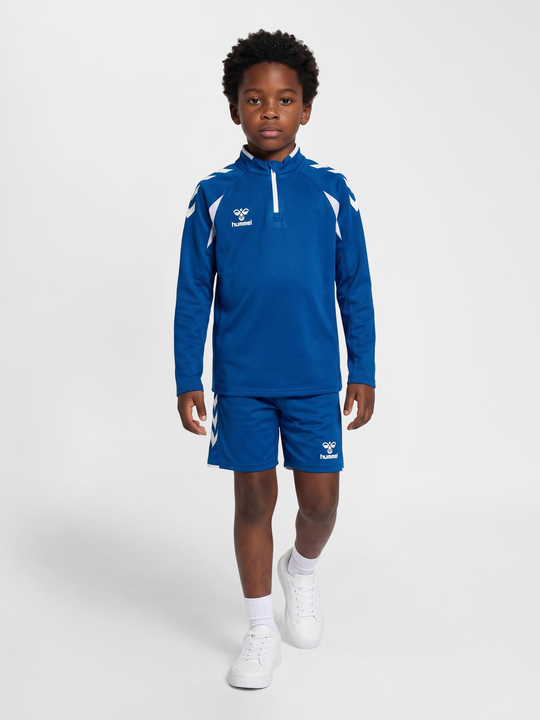 Media Cremallera Zip Sudadera Hmlcore Los Niños Unisex 2/7