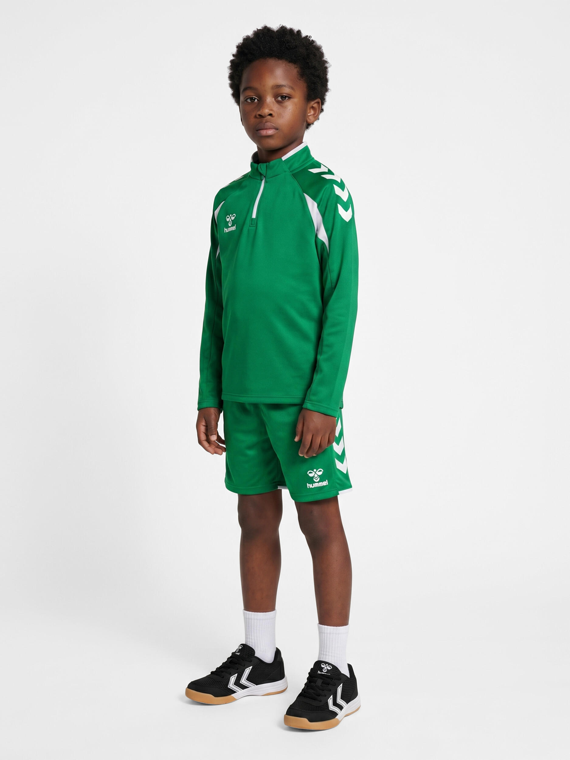 Media Cremallera Zip Sudadera Hmlcore Los Niños Unisex 2/7