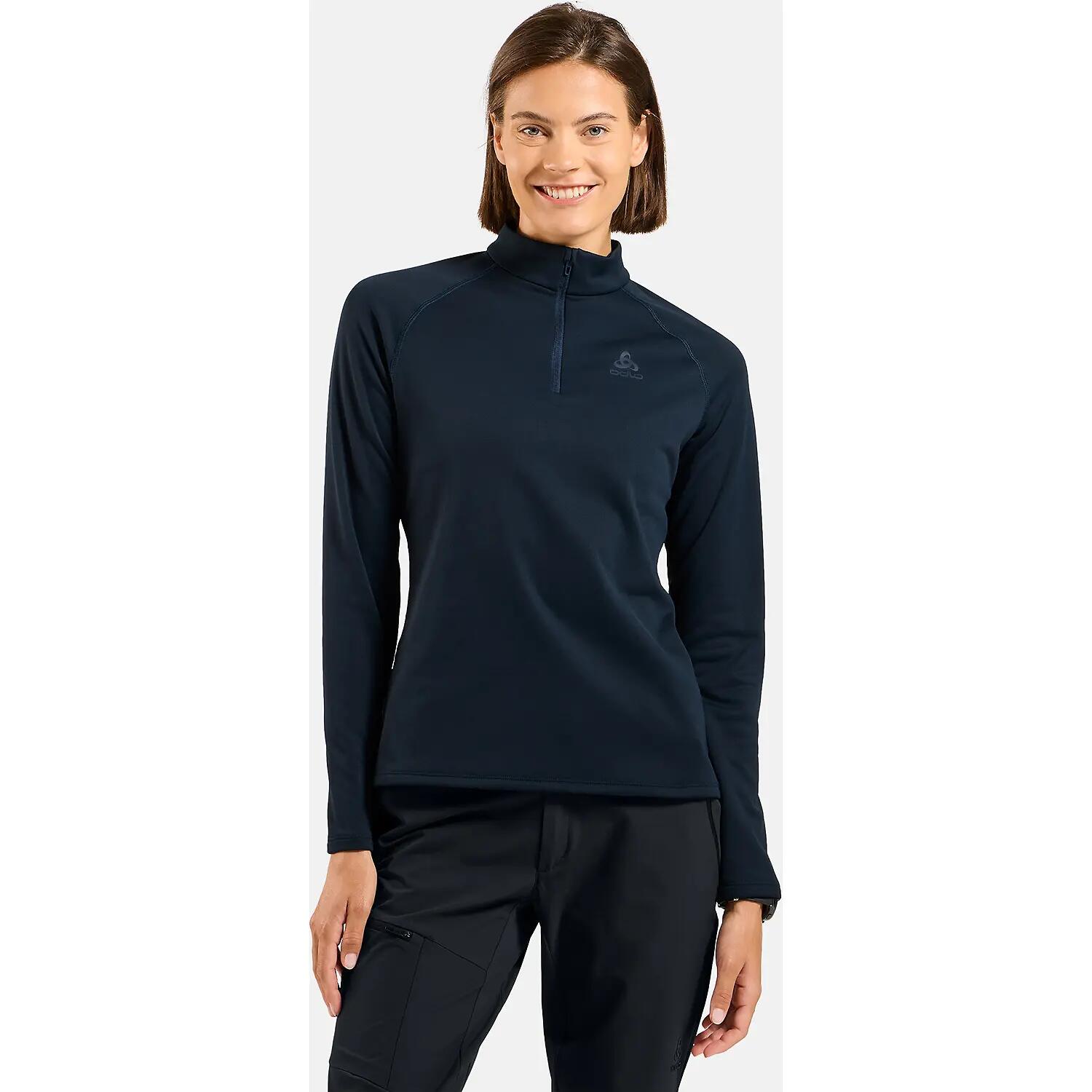 Odlo Odlo Midlayer 1/2 Zip Besso Sporttrui DONKERE SAFFIER M 3/7
