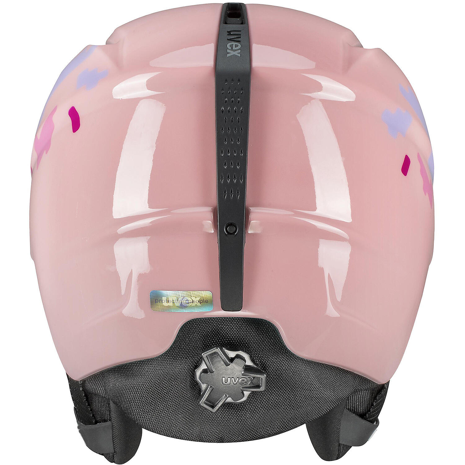 Capacete de Esqui / Snow Viti Puzzle Rosa para Meninas 2/5