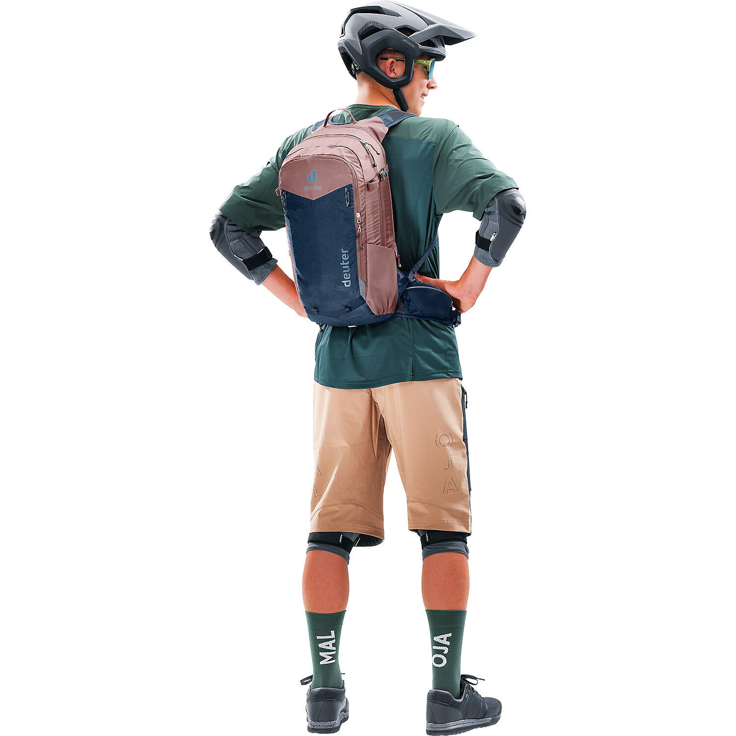 Sac à dos VTT Deuter Compact 14+3 14L+3L Airstripes ventilé hydratation 3L 5/7