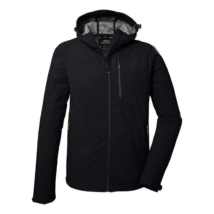 Killtec Softshelljacke Herren Wasserabweisend mit Kapuze leicht