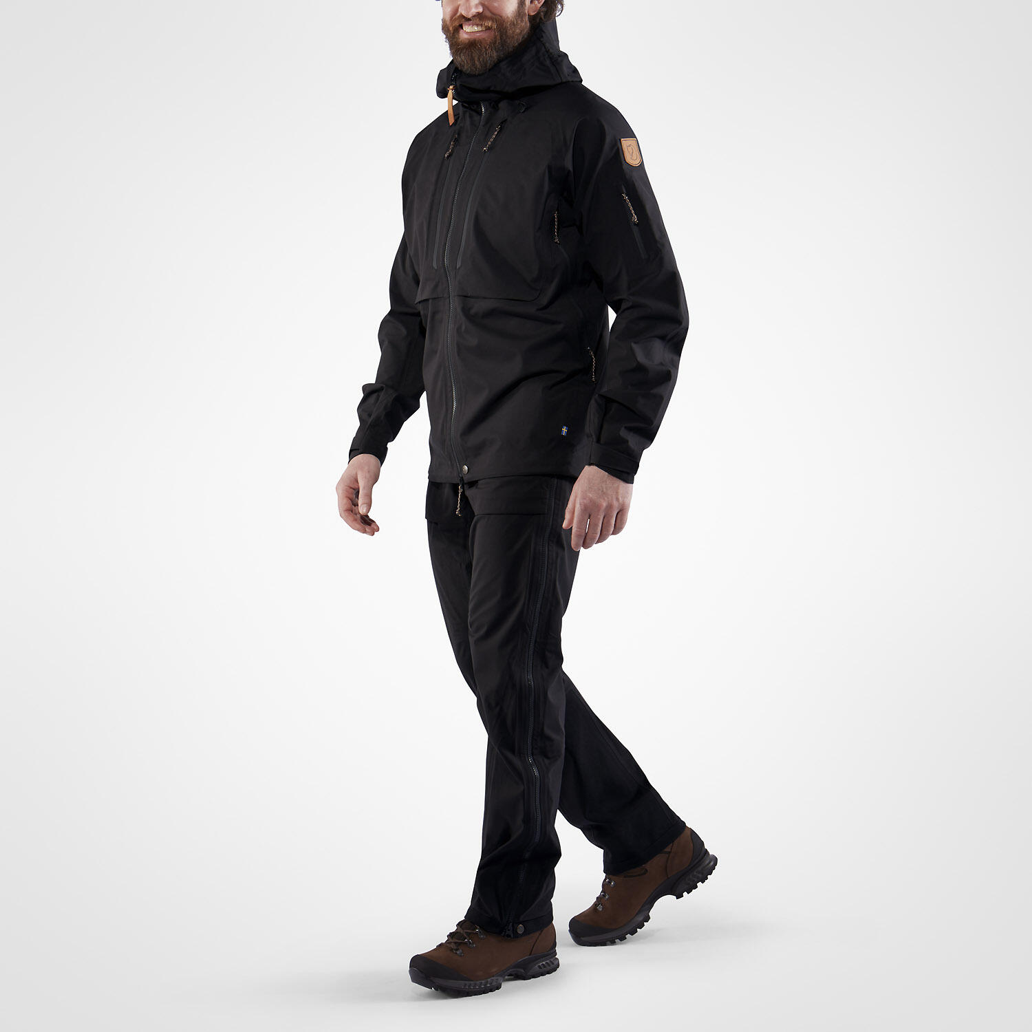 Herren Outdoorjacke Keb Eco-Shell Jacket 6/7