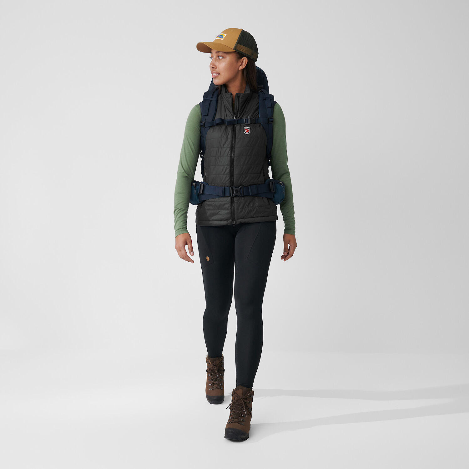 Damen Steppweste Expedition X-Lätt 6/7