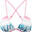 Sutien bikini Ara Plunge Cross Back femei