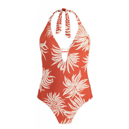 Badeanzug Deltia Halter One Piece Damen - rot