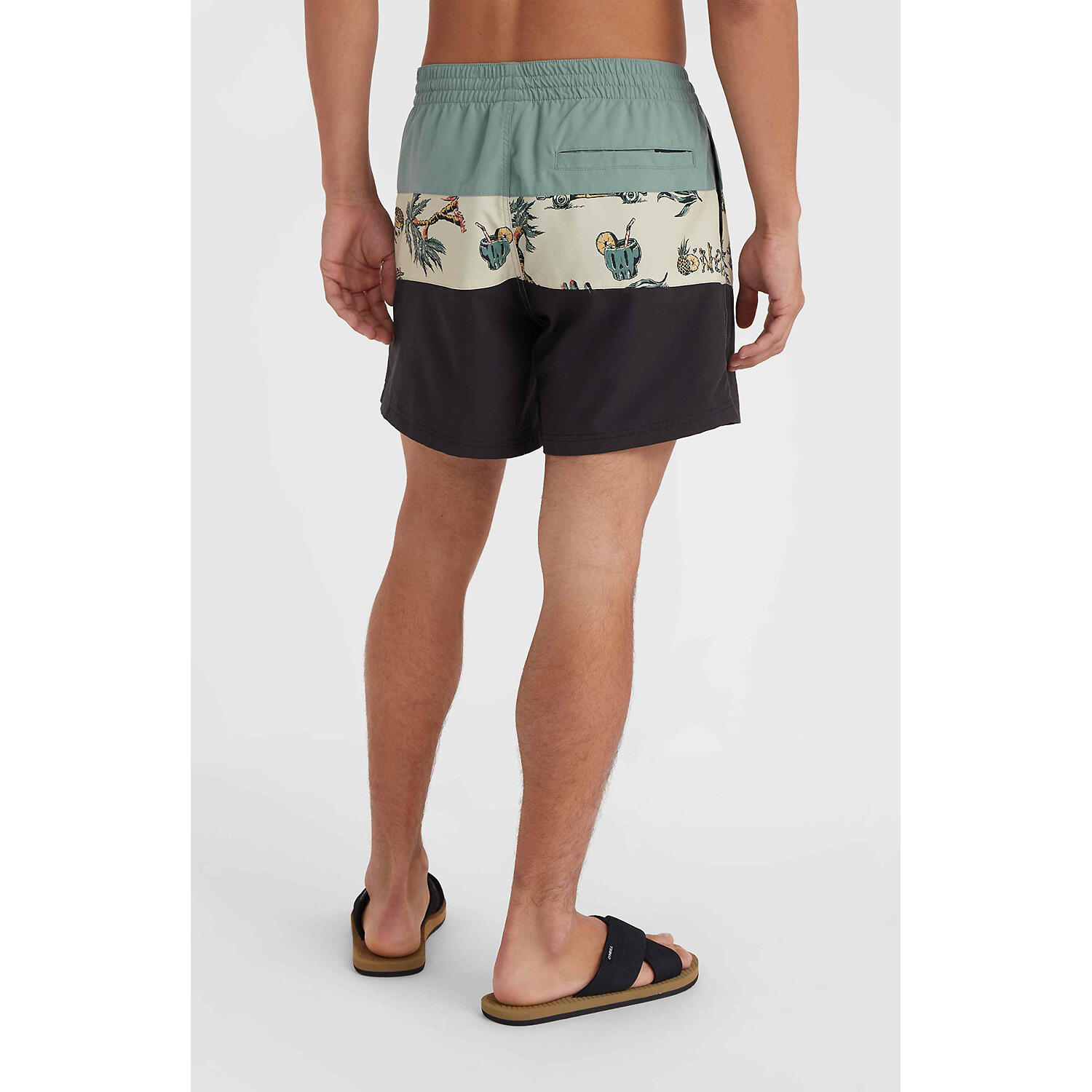 Herren Short M MIX AND MATCH CALI BLOCK 15'' SWIM SHORTS 5/6