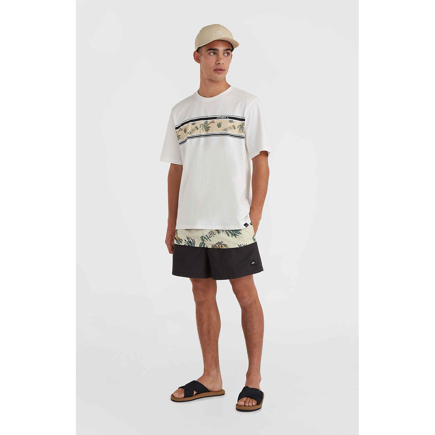 Herren T-Shirt M MIX AND MATCH FLORAL GRAPHIC T-SHIRT 3/6