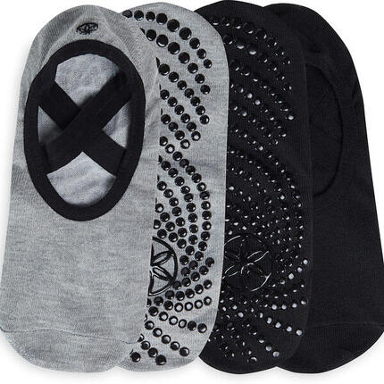 Chaussettes de yoga grippy dovetail 2-pack