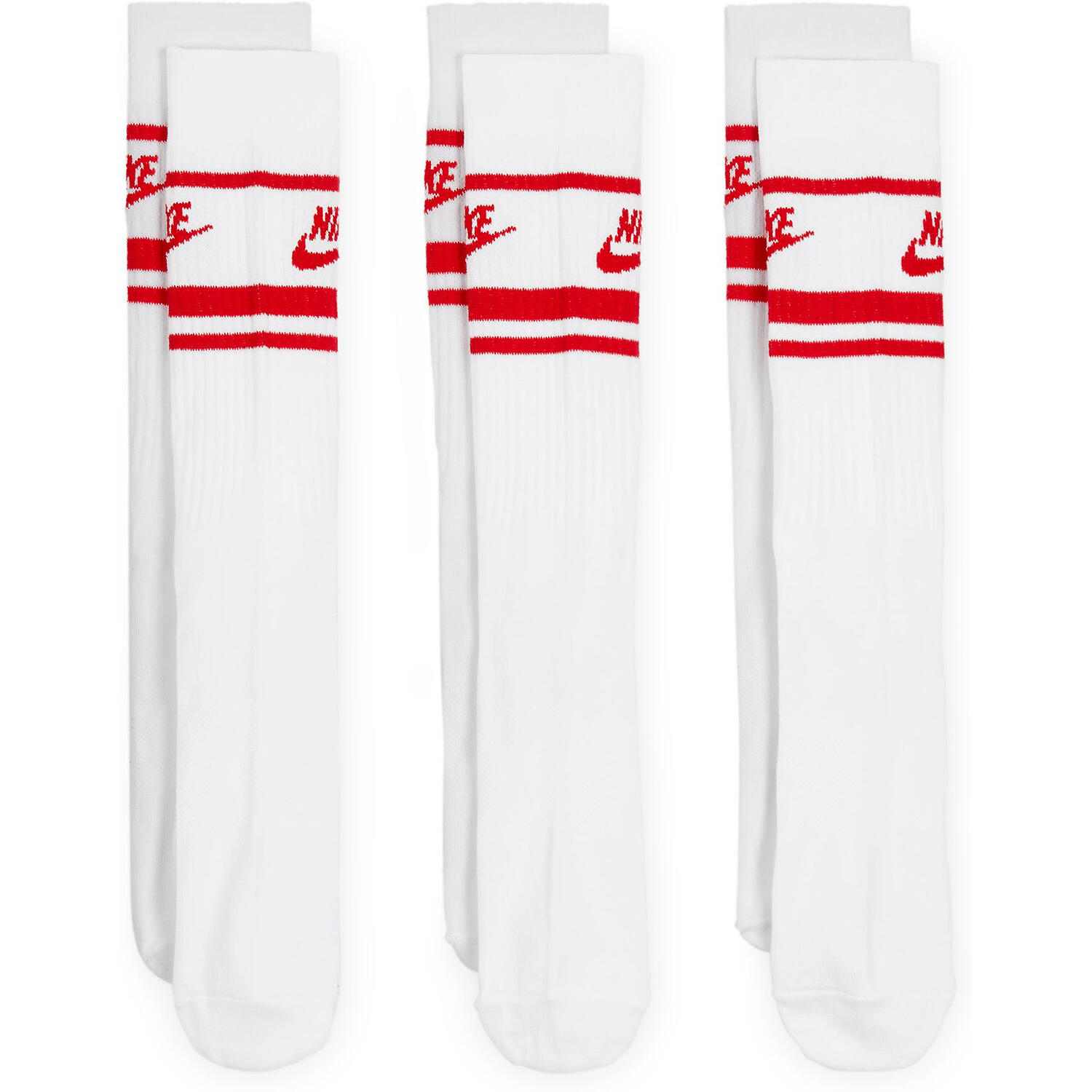 CHAUSSETTES Nike Sportswear Everyday Essential Crew, Blanc, Unisexe 2/4