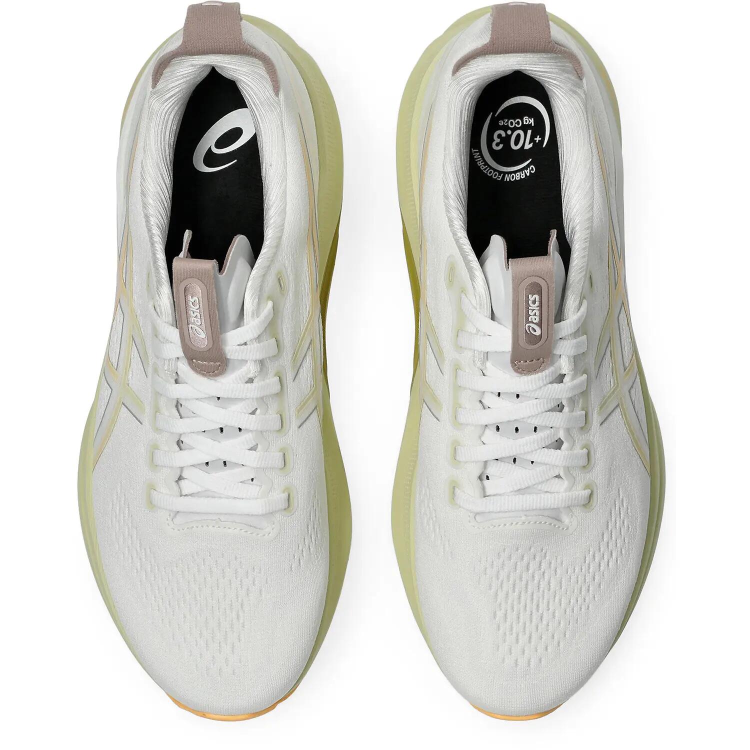 Sapatos de corrida ASICS Gel-Kayano 32 Branco/Laranja 3/5
