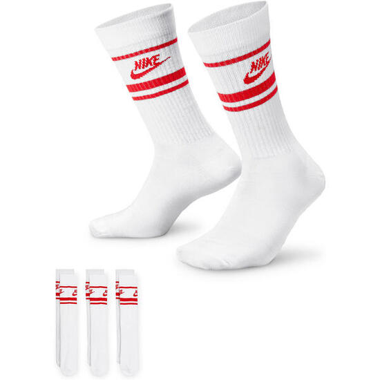 CALZINI Nike Sportswear Everyday Essential Crew Socks 3 Bianca Unisex