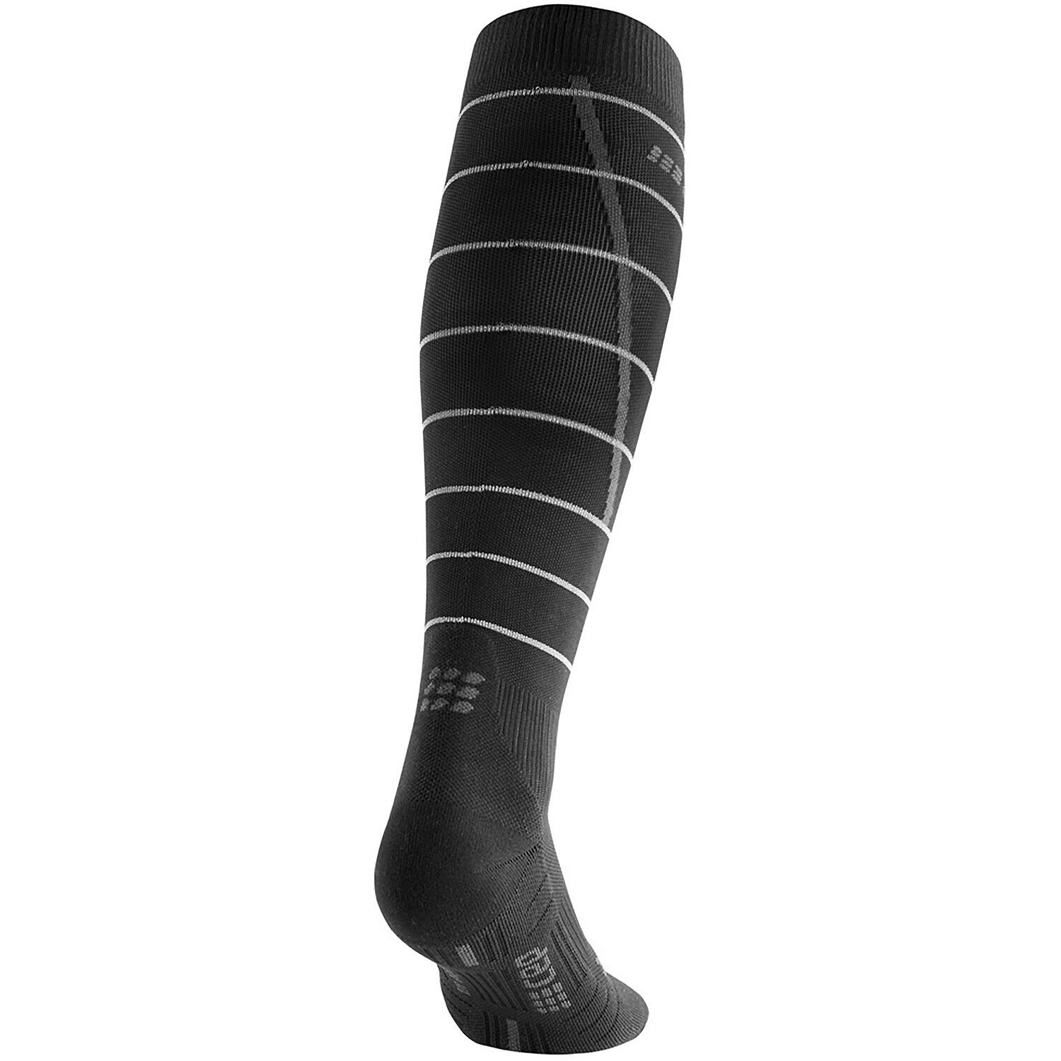 Herren Socken M REFLECTIVE COMPRESSSOCKS TALL 3/5