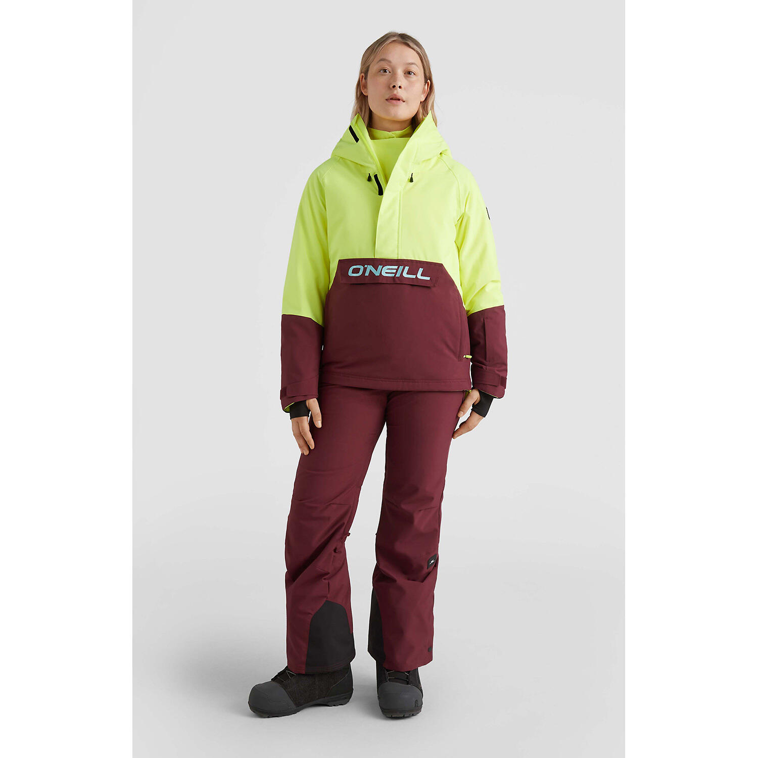 O'NEILL O'neill Manteaux O'RIGINALS JACKET  Femmes Pyranine Yellow Colour Block 3/7